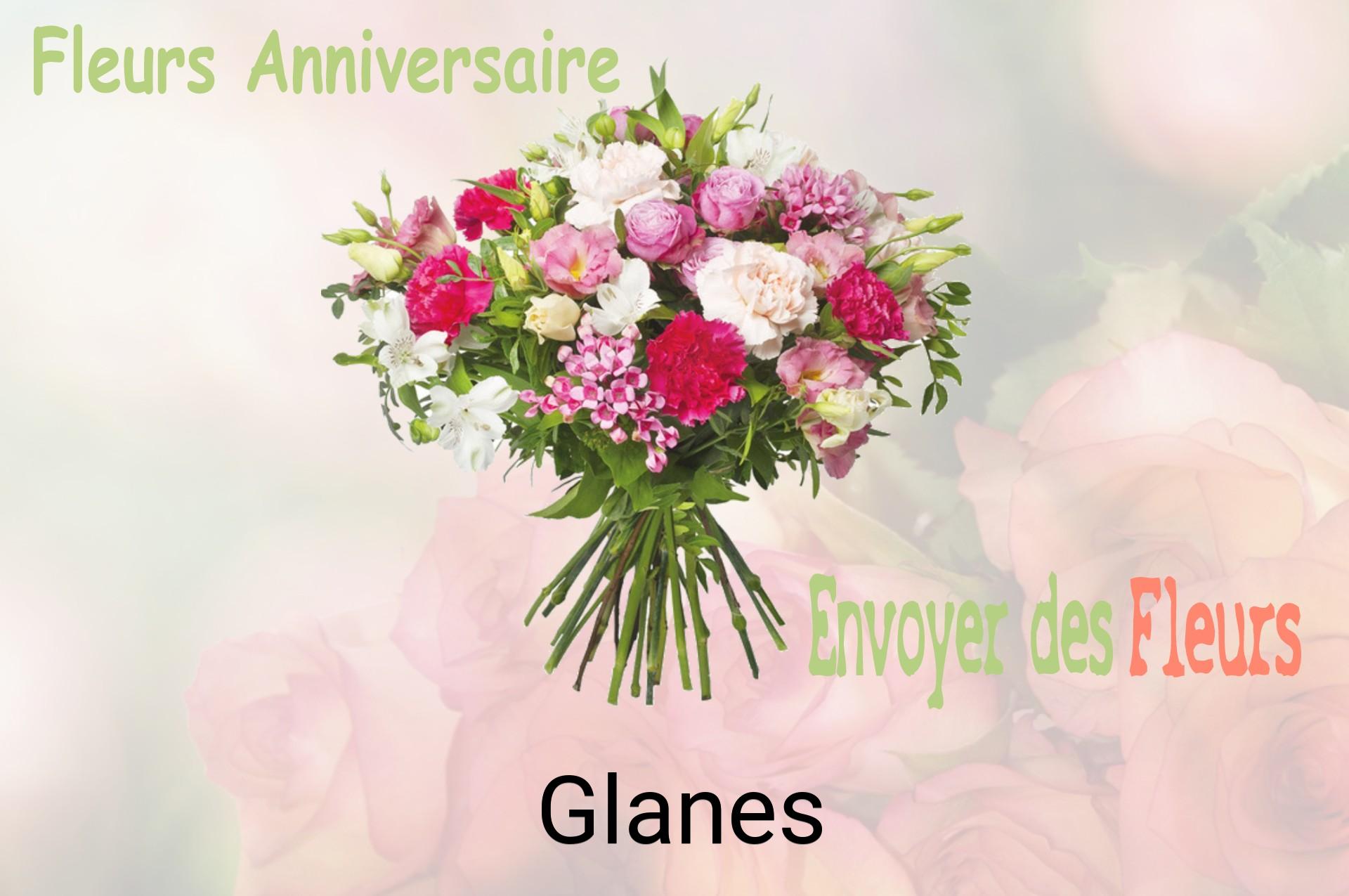 Bouquet de fleurs d’anniversaire livré à Glanes